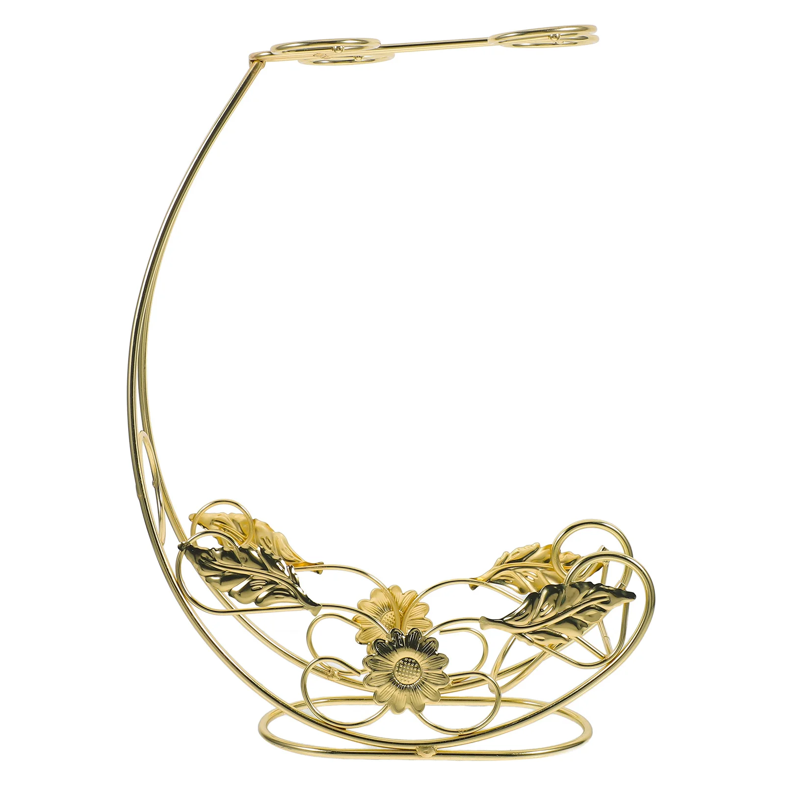 

Iron Wine Cup Hanging Rack For Goblet Stemware Glass Drain Organizer Vintage Red Wine Holder Drying Rack