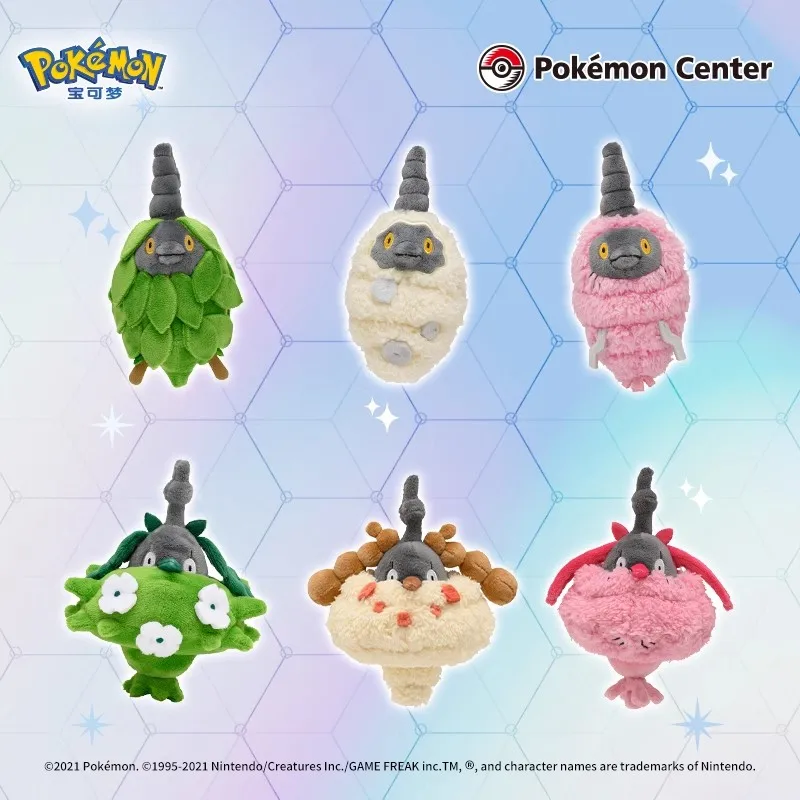 Pluszaki Pokémon z Regionu Sinnoh, seria Palm, kolekcja Cranidos Budew Burmy Shinx Roserade Wormadam Combee, prezent dla dzieci
