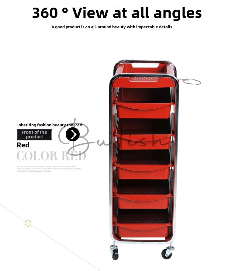 Barber Shop Supplies Tool Cabinet Mobile, Beauty Salon Cart