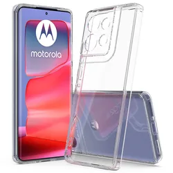 Shockproof Acrylic Clear Hard Case For Motorola Moto G75 G55 G35 G85, Slim Non-Yellowing Crystal Transparent TPU PC Phone Cover