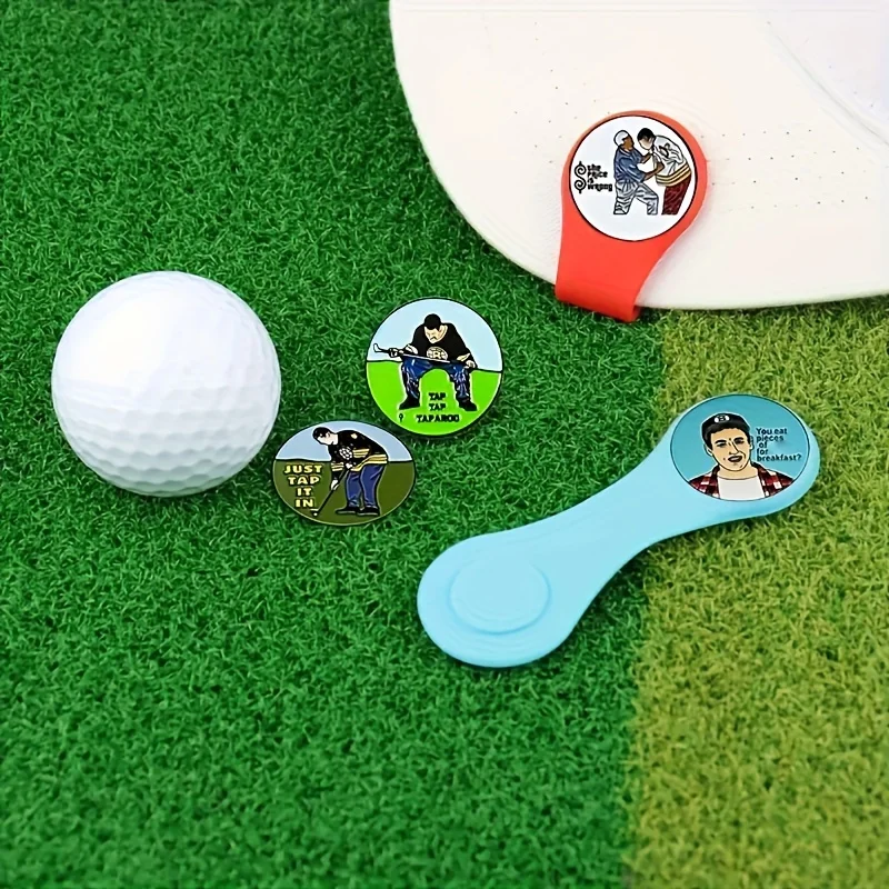 25mm metal ball marker, suitable for various magnetic cap clips and Vot tools, single ball marker, without cap clips