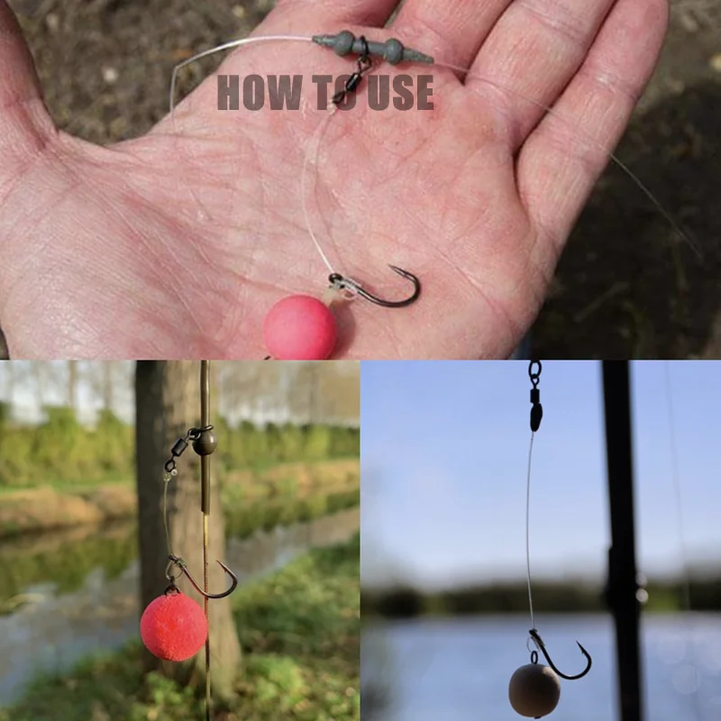Anzuelos Chod Micro Púas con Revestimiento FTPE para Carpa - imagen 5
