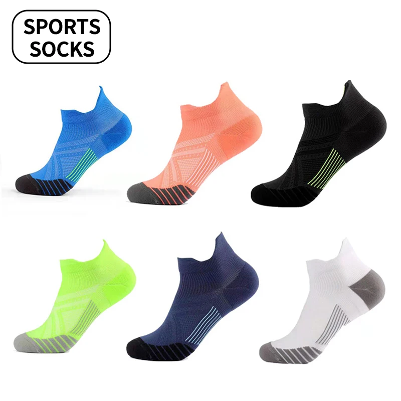 Men Women Socks Sports Compression Running Protector Ankle Protection High Elastic Pressure socks Boat Ankle Socks Short