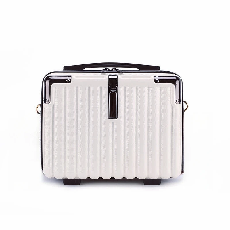 2023 New Mini Suitcase Advanced Cosmetic Bag Women's Lightweight Wash Box 14-Inch Small Suitcase Storage Box