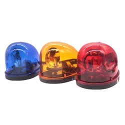 Car Rotating Warning Ceiling Flashing Beacon Light Cigarette Lighter Power On LED Car Alarm Traffica Safety Indication Lamp 12V