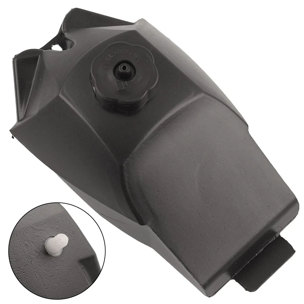 1 Pcs Black ABS Petrol Fuel Tank For 47cc/49cc For Mini For Moto For Quad For ATV For Pocket Bike & 2-Stroke Engines