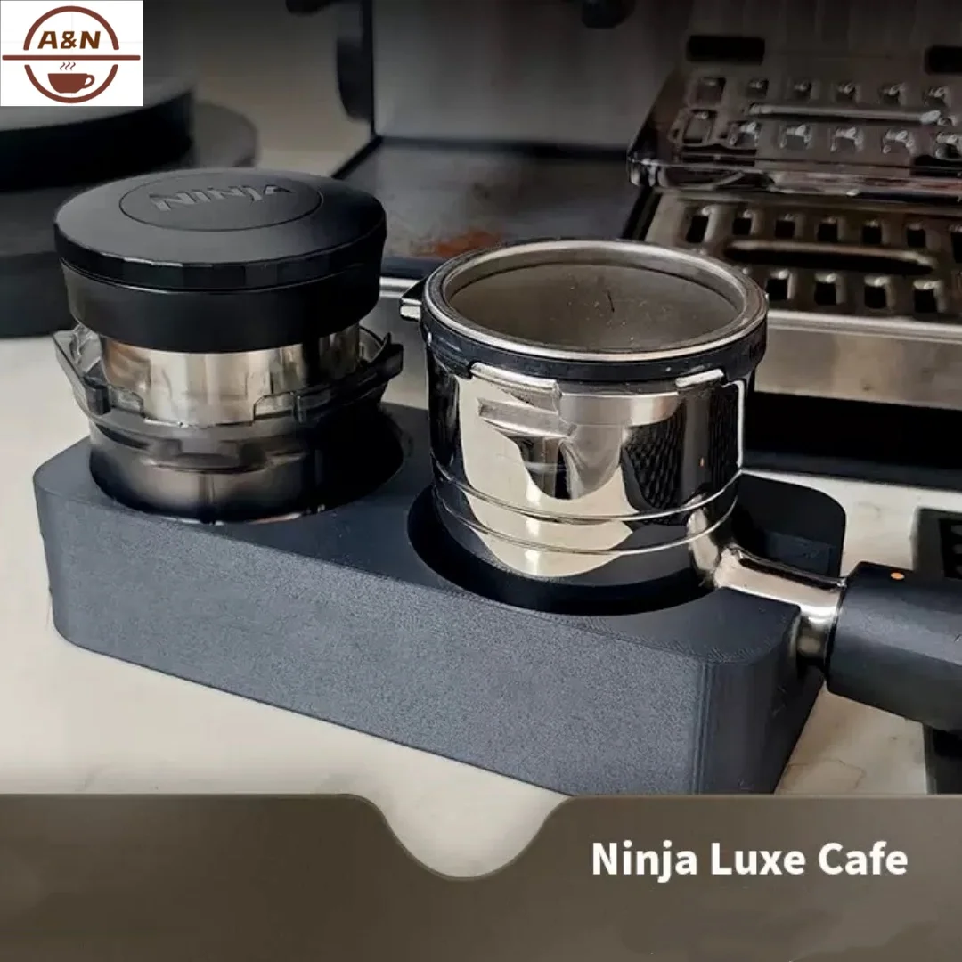 

Espresso Portafilter Tamper Holder, ABS Coffee Tamping Station Base, Coffee Portafilter Stand For NINJA Luxe ES601 655 701