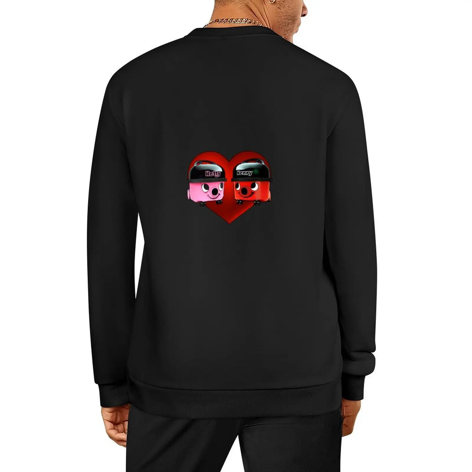 

Henry and Hetty Hoover Love Heart Pullover korean style clothes tracksuits anime clothing men wear hoody
