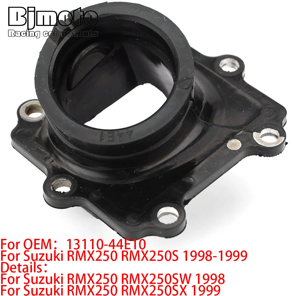 RMX 250 RMX250 Adapter interfejsu gaźnik motocyklowy kolektora dolotowego dla Suzuki RMX-250 RMX250 S SW SX 1998 1999 13110-44E10