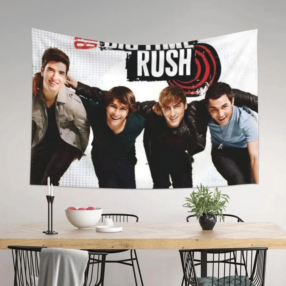 

Big time Rush Tapestry Hanging Wall Decorative Wall Mural Wall Hangings Decoration Bedroom Decor Tapestry