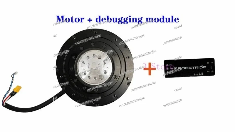 

Quasi-direct drive, 120N.m, integrated joint motor module ROBSTRIDE04, 14bit dual encoders, precise and fast control