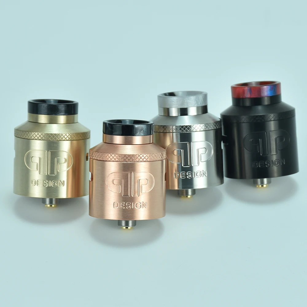 Wolf Coolvape QP Designs Kali KaLi V2 28mm rda Limited Edition 316ss with BF PIN Dual Coil Vape Vaporizer tank Atomizer RDA