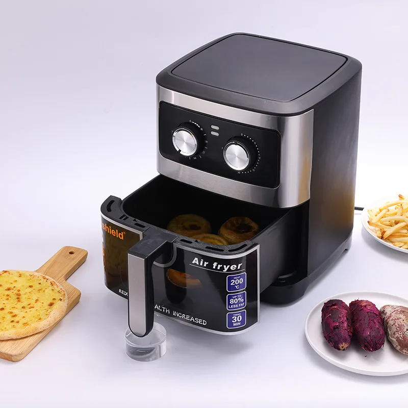 Large capacity air fryer visual window, home intelligent touch fryer, multifunctional French fries electromechanical oven