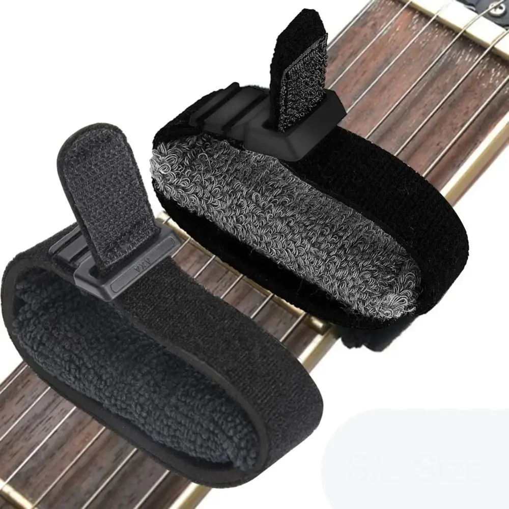 Adjustable Guitar Fret Wrap Noise Reducer Bass Ukulele String Guitar String Mute Damper Instrument Accessories