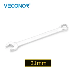 Veconor 21mm Open Box End Combination Wrench Chrome Vanadium Opened Ring Combo Spanner Household Car repair Hand Tools 21 mm