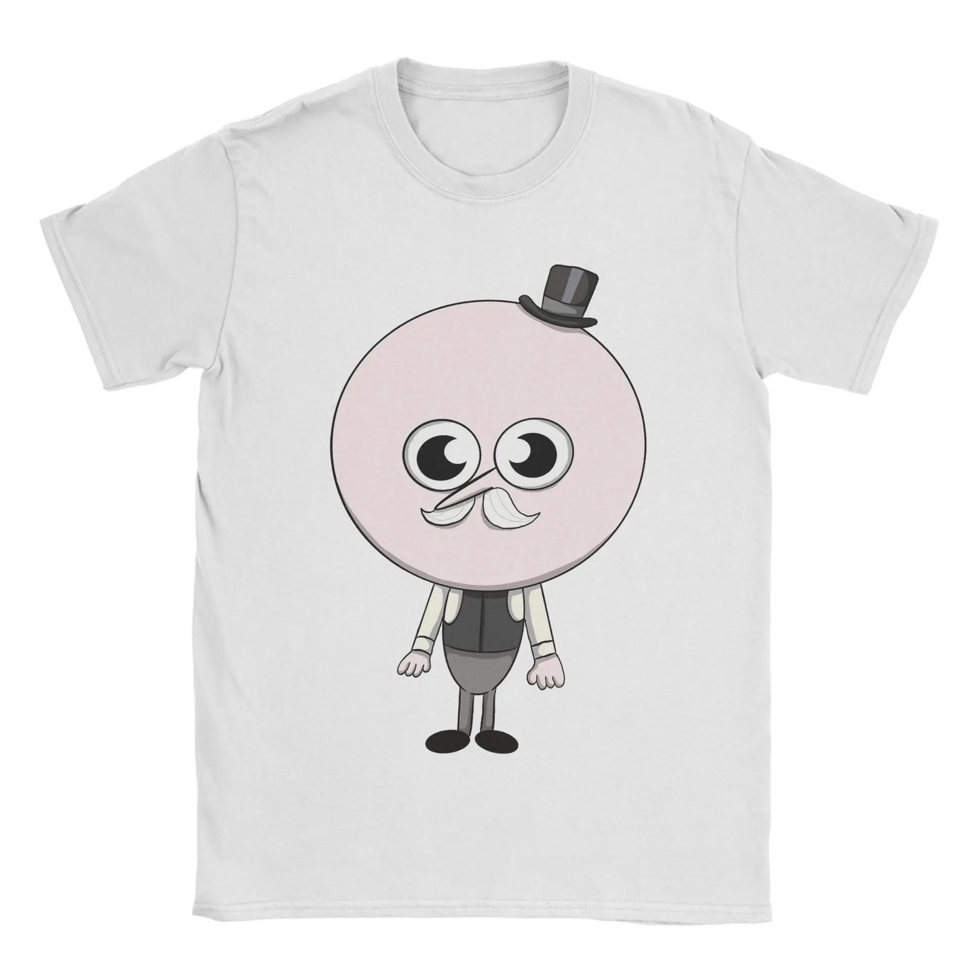 pops T-Shirts for Men Women Regulars Show  Vintage 100% Cotton Tees Crew Neck Short Sleeve T Shirt Birthday Present Tops