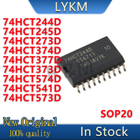 10/PCS New Original 74HCT244D 74HCT245D 74HCT273D 74HCT374D 74HCT377D 74HCT373D 74HCT574D 74HCT541D 74HCT573D SOP20 In Stock