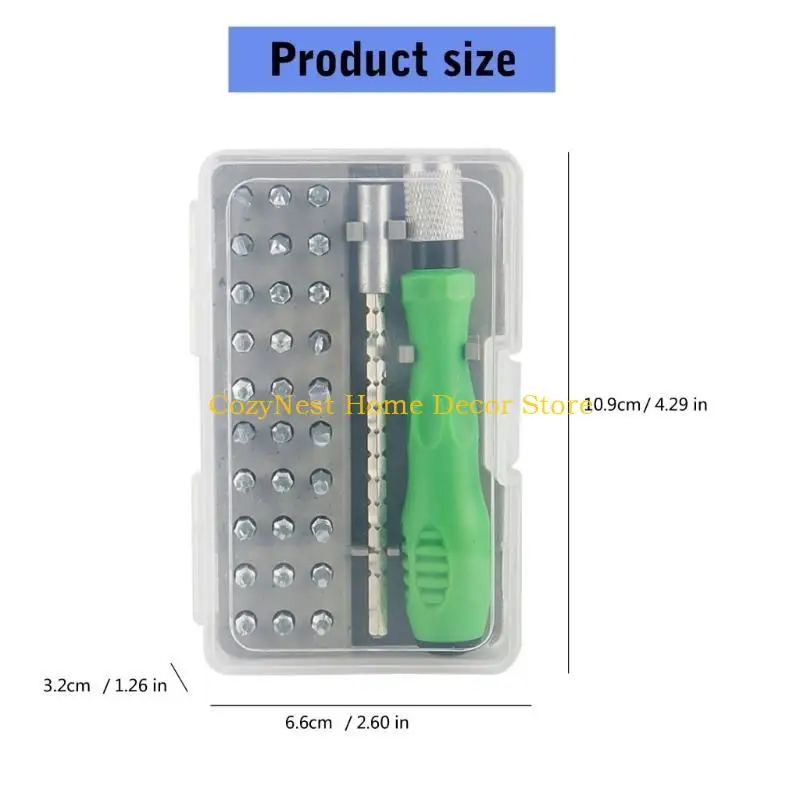 92MF Hand 32 In 1 Screwdriver set Perfect for Computer & Appliance Repair