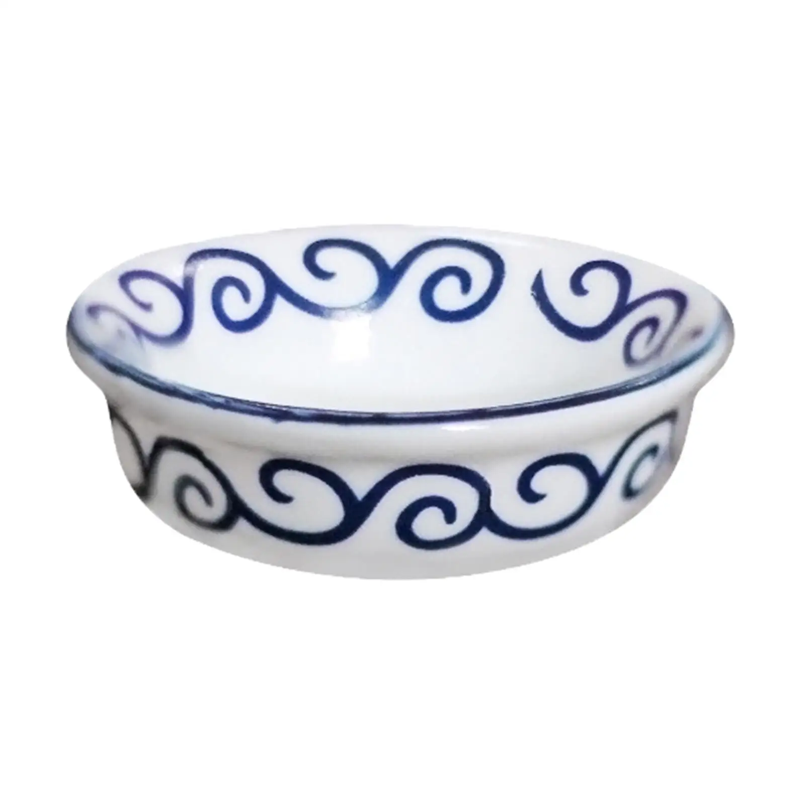 Life Scene Supply Dollhouse Bowl Ceramic Miniature Tableware Accessories for Doll House Decoration