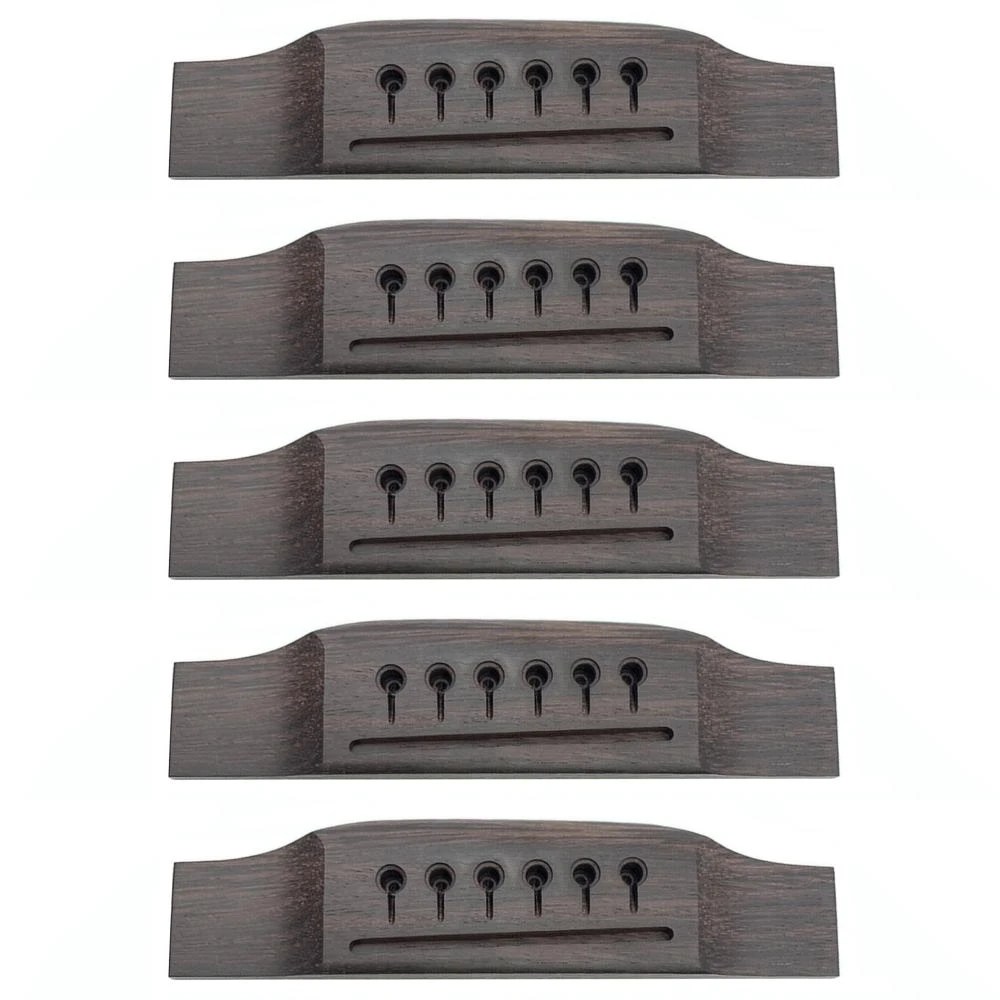 

5x Martin Acoustic Guitar Bridge Rosewood Saddle Nut Luthier Repair