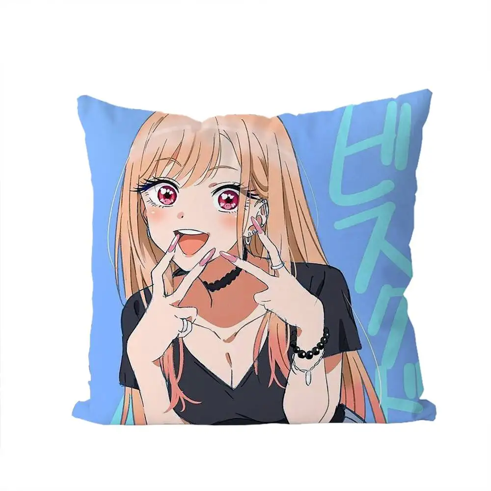 

Pillow Case Luxury Kitagawa Marin Double-sided For Car Pillows 45x45 Cushions Cover Home And Decoration Sofa Pillowcase 50x50