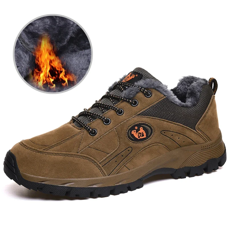 Winter Men Women New Outdoor Sports Hiking Shoes Breathable Mountain Climbing Footwear Trekking Sneakers Classic Casual Boots