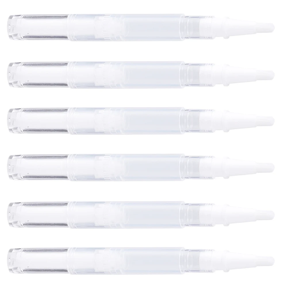 

Nail Polish Pen Plastic Empty Tube Pens Container Lip Gloss Applicator