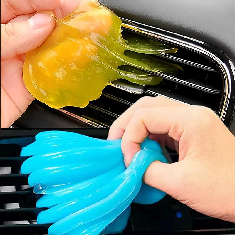 New Car Cleaning Gel Auto Air Vent Outlet Dashboard Interior Dust Removal Clean Tools Household Keyboard Desktop Cleaning Tool