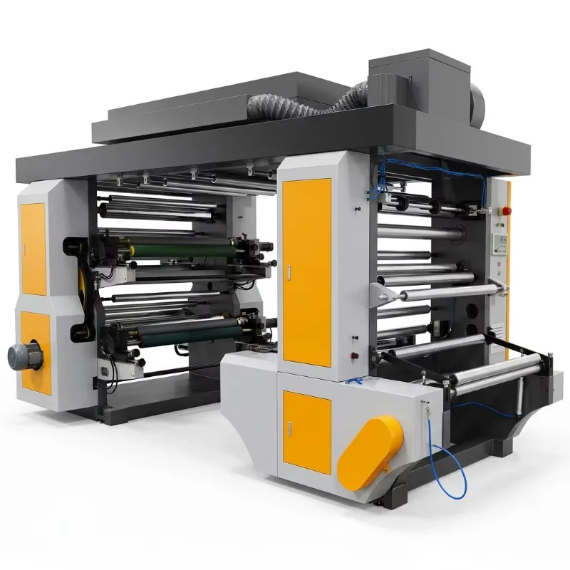 Customized Good Price Semi-Automatic Flexographic Letterpress Stack Paper Printer For Plastic And Paper Bags