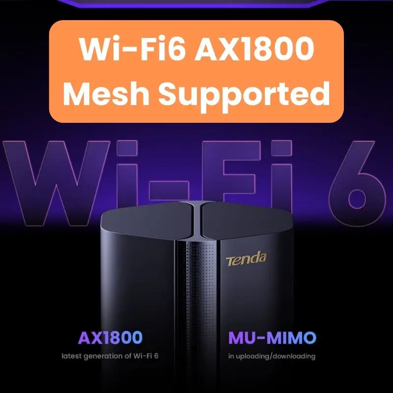 Tenda 5G SIM Router AX1500 AX1800 Wi-Fi 6 wireless CPE modem WiFi Hotspot 5G/4G/3G Multi-Mode 2.4Ghz 5Ghz Mesh Router 5g wifi