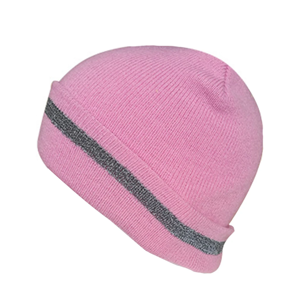 Working Hat Reflective Liner Winter Beanie Headgear Outdoor Events