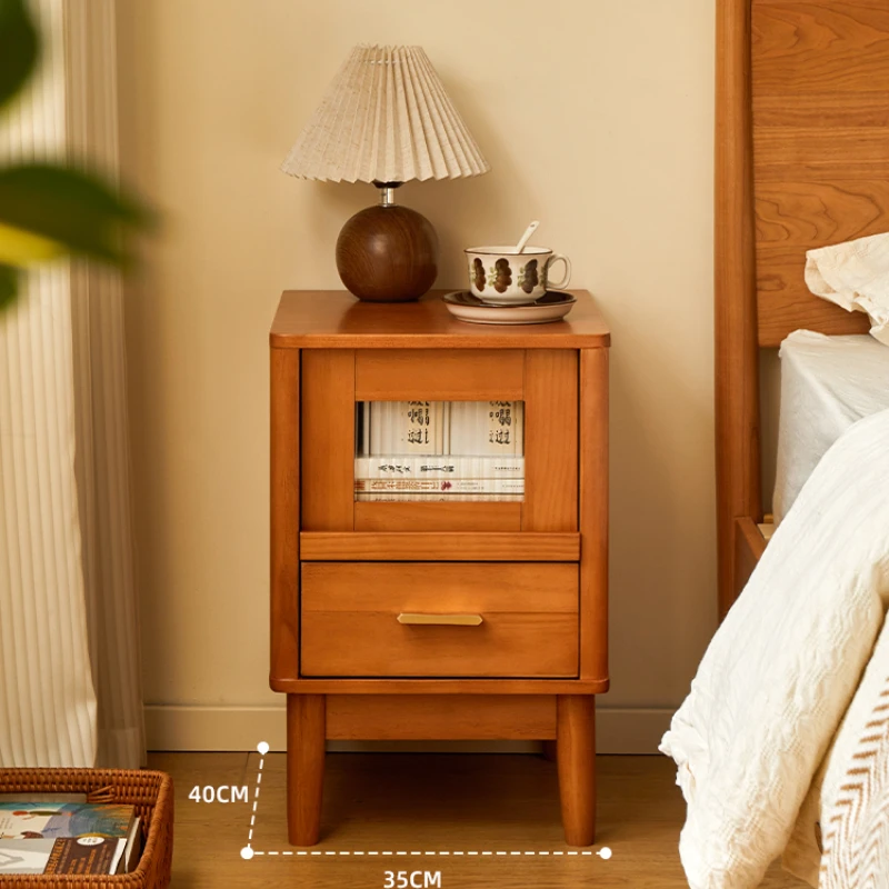 Nordic Style Modern Night Stands Home Bedroom Furniture Drawer Cabinet High-grade Space-saving