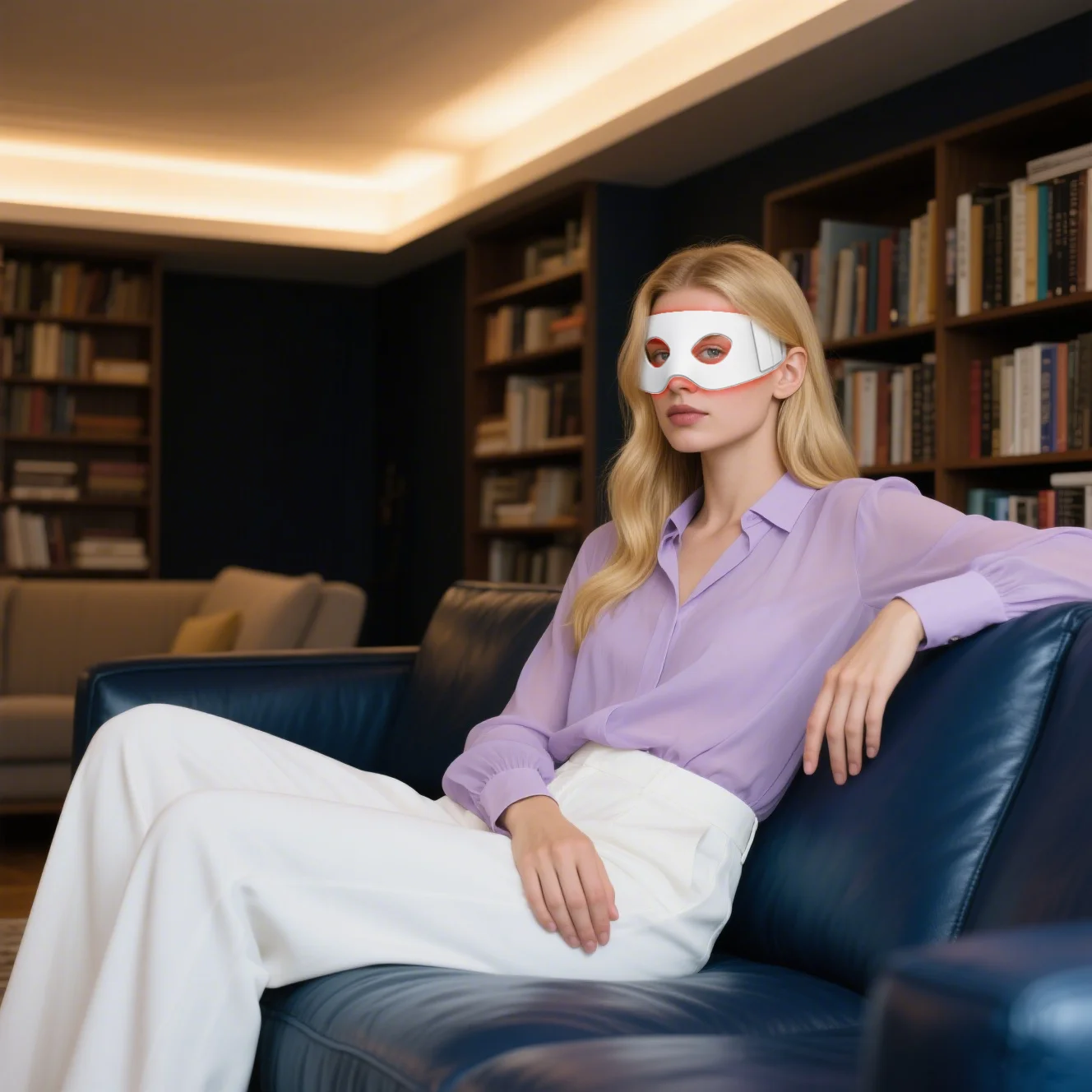 Medical Photon Red Light Therapy Eye Mask EMS Massage-Dark Circles Wrinkle Removal Skin Tightening Eye Care