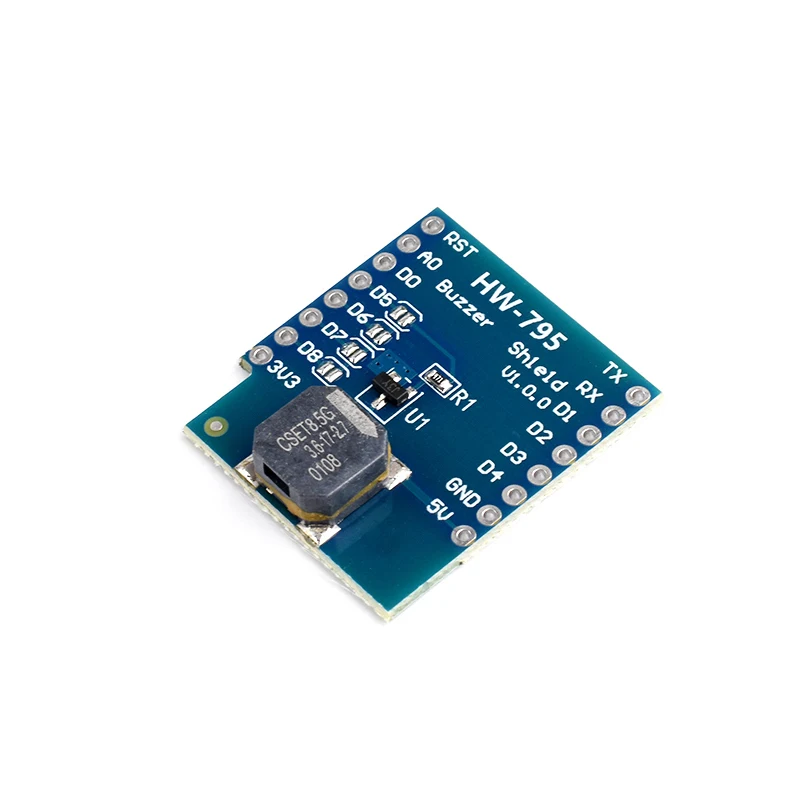 Buzzer Shield V1.0.0 para módulo de placa de expansão de mini buzzer D1