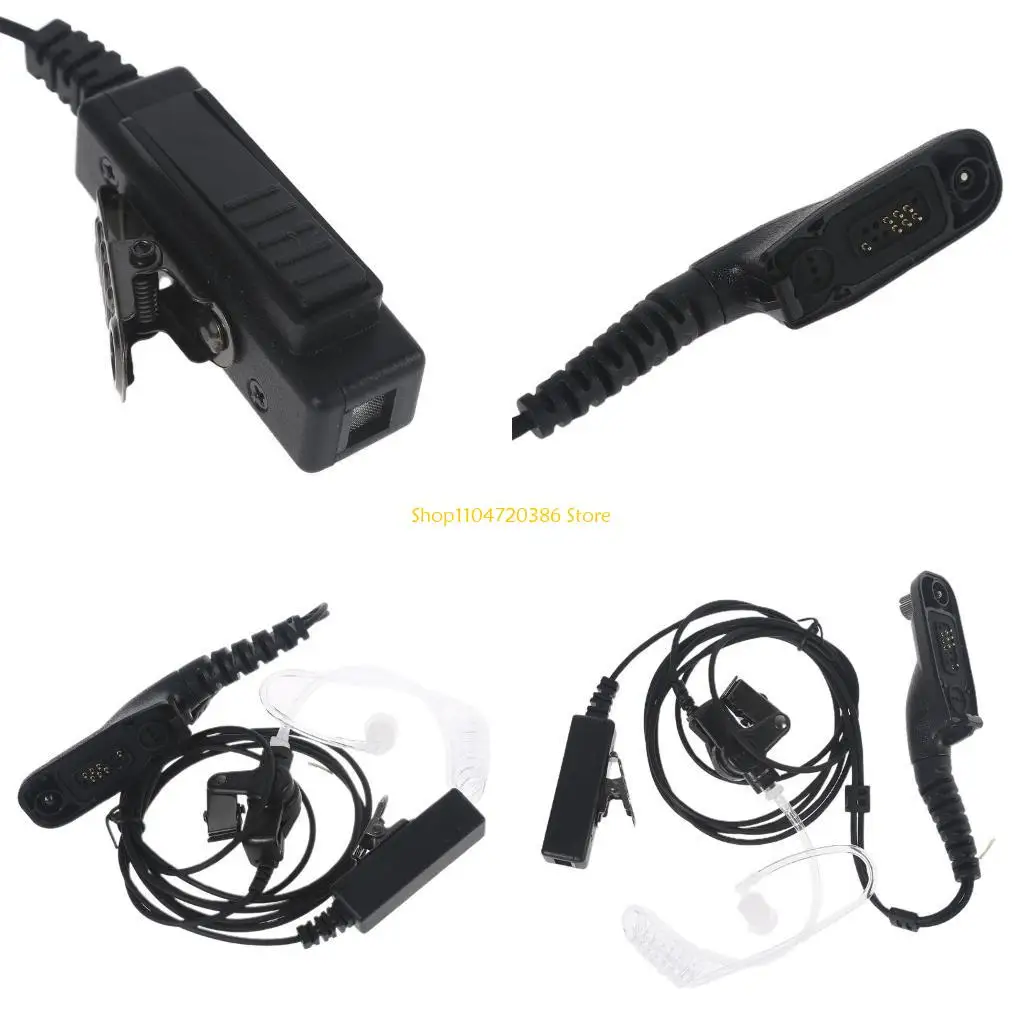 K0EA Walkie-talkie Air Duct Headset Anti-radiation for  X-PR 7350 X-PR 6350 6550 1.5m /59.06inch