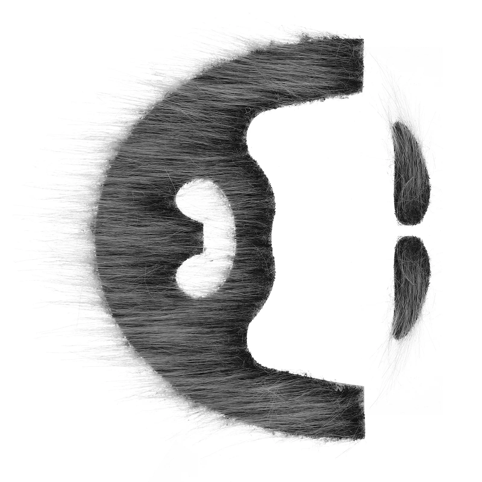 

1Set Beard and Eyebrow Costume Prop for Halloween Masquerade Party Performance DIY Look Self-Adhesive Adult Accessory