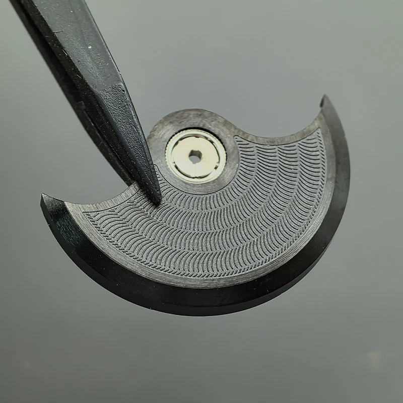 Mod NH35 NH36 Movement Automatic Hammer Rotor Fits NH34 NH70 NH38 4R35 6R 7S Movement SKX007 Watch Automatic Rotor Retrofit Part image 4