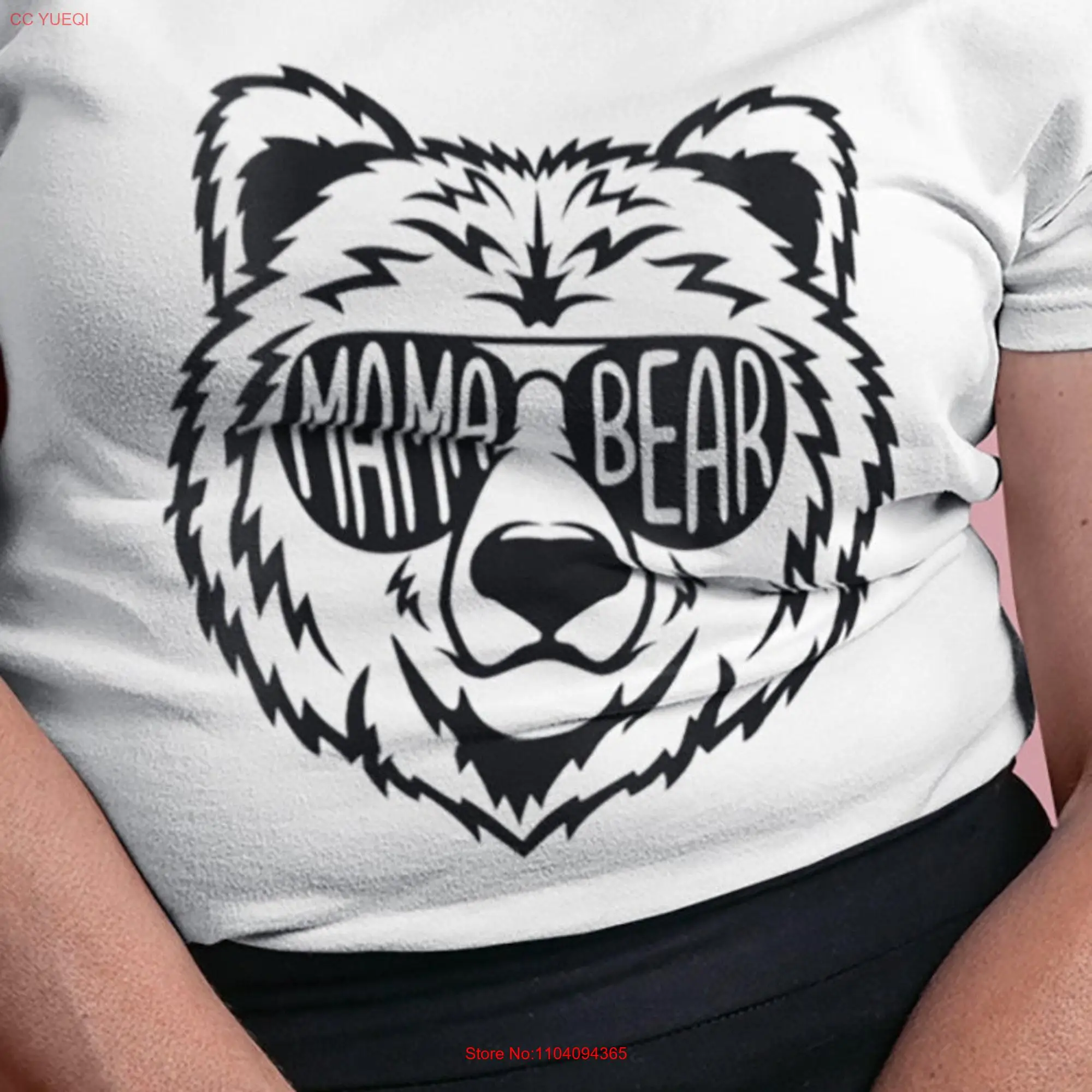 Roar Like a Mama Bear Bold and Fierce T Shirt for Moms Mom  long or short sleeves