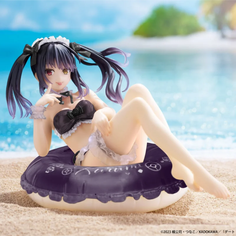 

TAiTO Original 10Cm Aqua Float Girls Tokisaki Kurumi Action Figure DATE A LIVE Toys For Kids Gift Collectible Model Ornaments