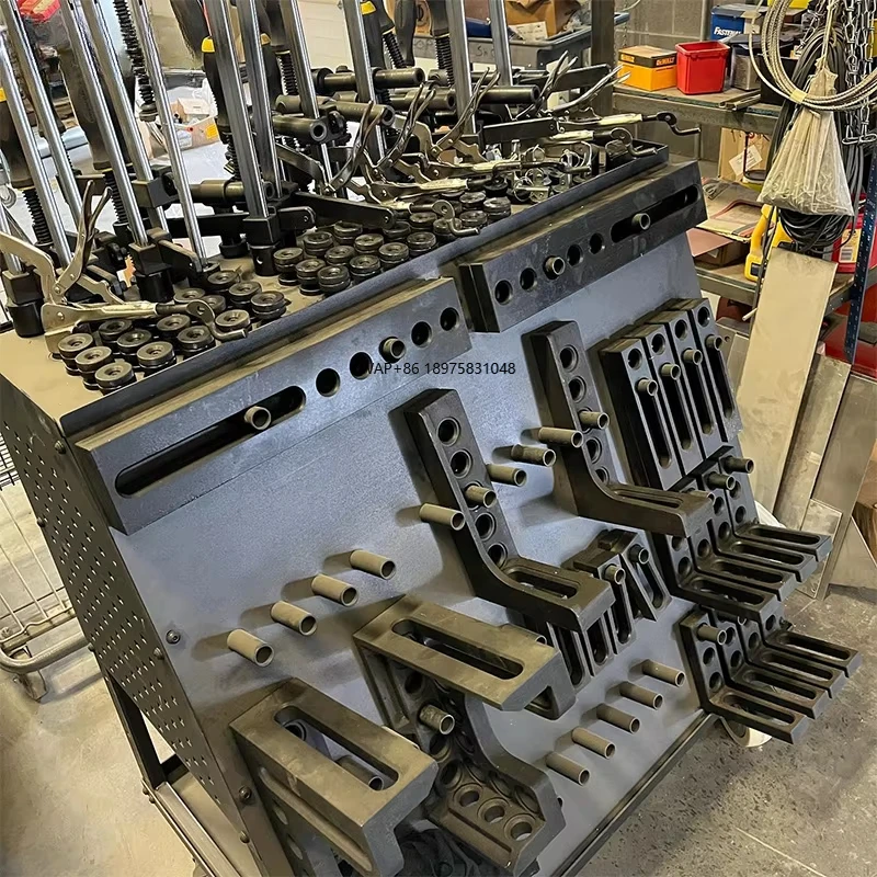 

3D Welding Table Clamps Cast Iron Cart System Jigs Fixture Soldering Station OEM Essential Welder Accessories