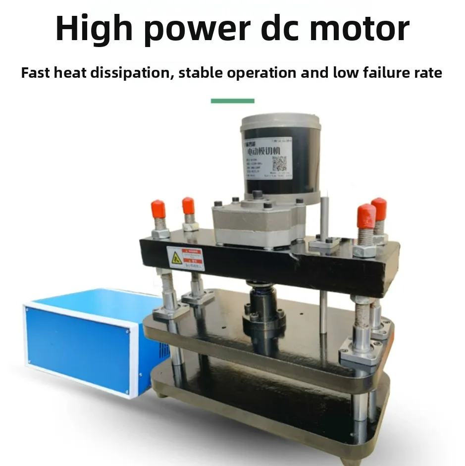 Electric Die Cutting Machine 3 Ton Manual Press for Leather Fabric Sponge Cutting
