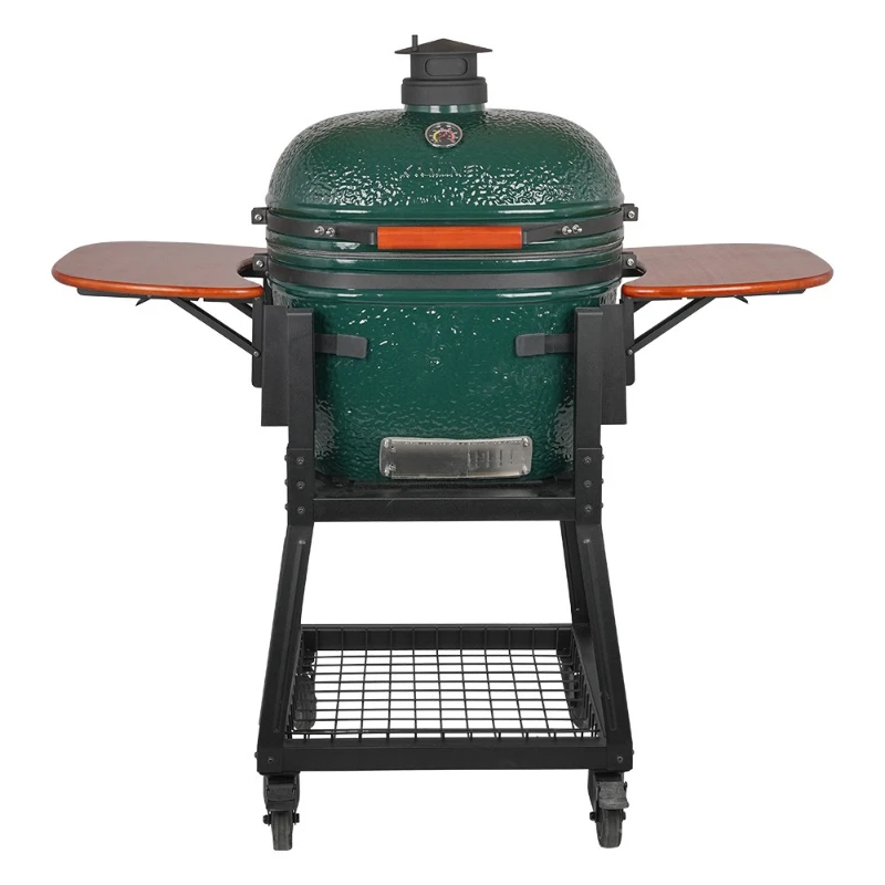 

23-Inch Outdoor Grill Smoke Grill Cart Braise Pizza Charcoal