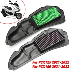 For Honda PCX160 PCX 160 2021-2023 PCX125 2021-2022 Motorcycle Engine Air Intake Filter Cleaner Motorbike Air Filter Element