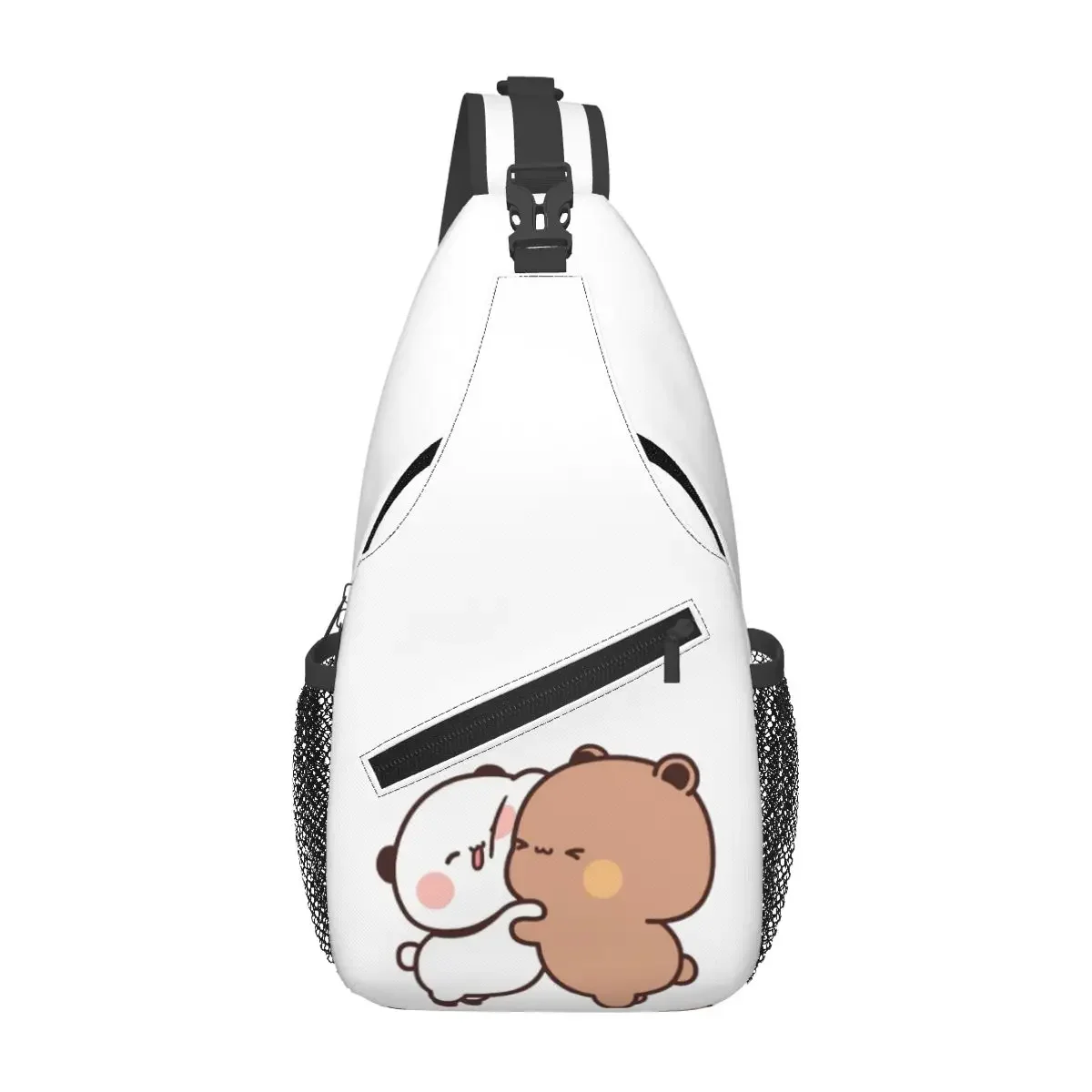 

Bear And Panda Bubu Dudu Balloon Chest Bag Men Sling Crossbody Backpack Chest Bag Traveling Hiking Daypack Shoulder Bag