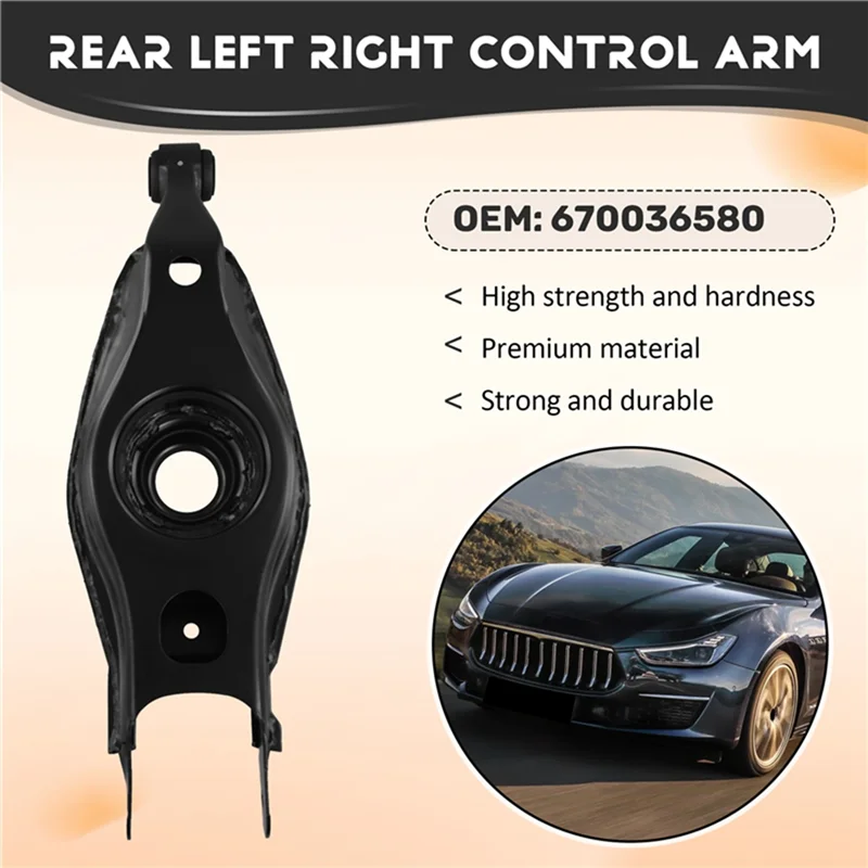 

For Maserati Ghibli 2014-2020 Control Arm Strut Automobile Rear Axle Tie Rod (Tray) For Maserati Ghibli 2014-2020