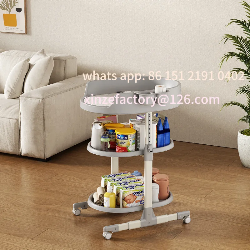 Customizable diaper table bath soothing care table