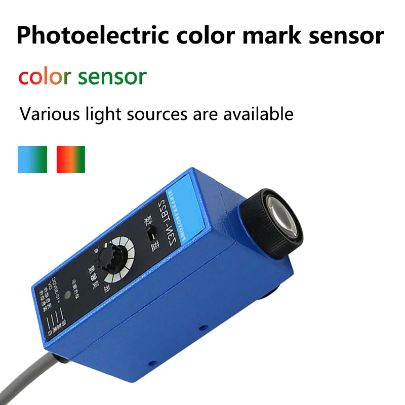 Color Mark Sensor Color Photoelectric Sensor Switch Z3N-TB22/T22 NONC DC 10-30v Bag Making Machine