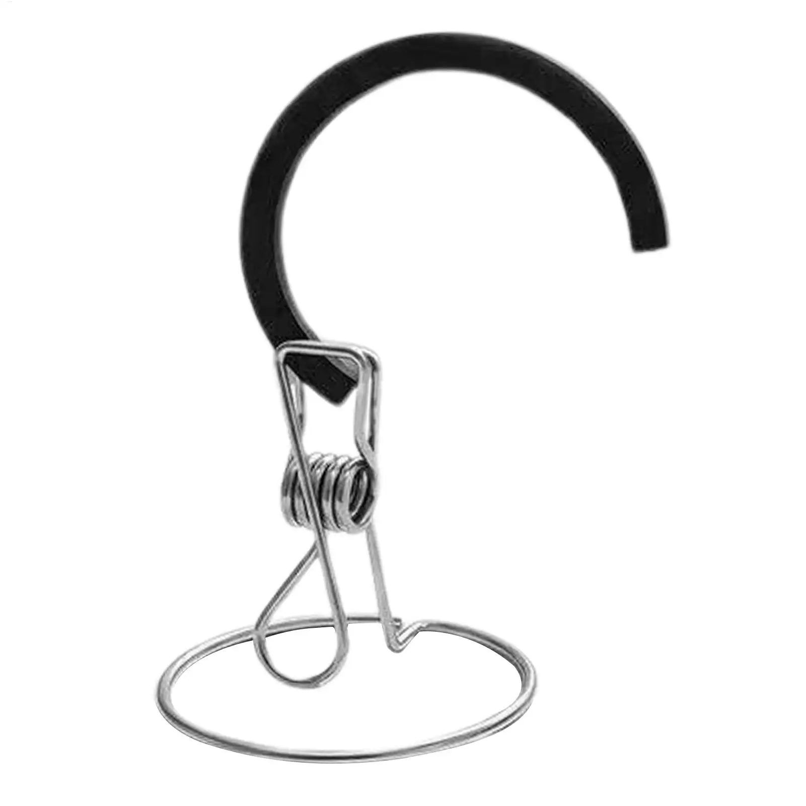 Outdoor Incense Holder Stainless Steel Business Card Clamp Stand Metal Coil Holder for Indoor Backyard Camping Balcony Home