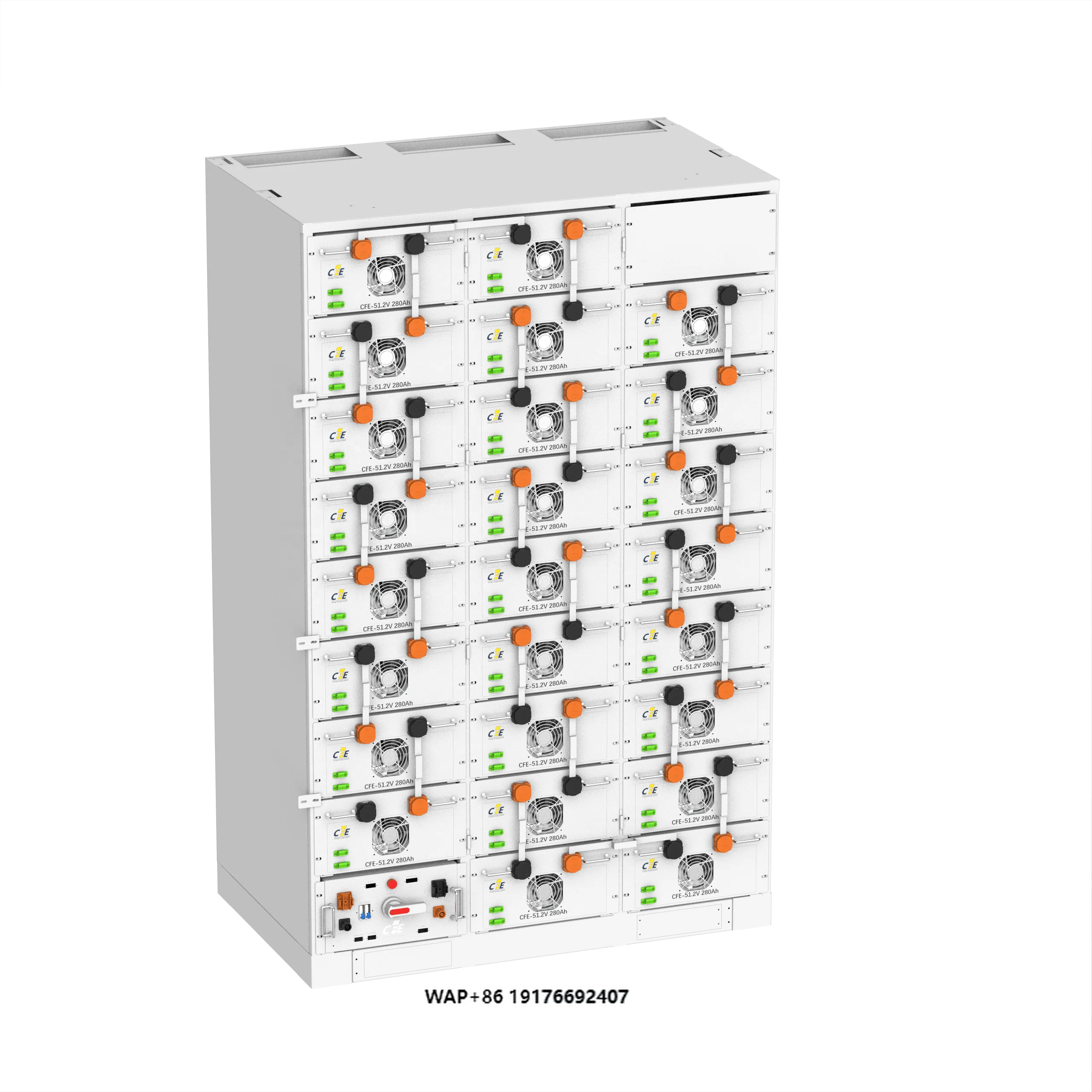 Industrial Container Energy Storage 2.5MW 5MWh Lithium Ion Batteries High Voltage Solar Energy Storage System