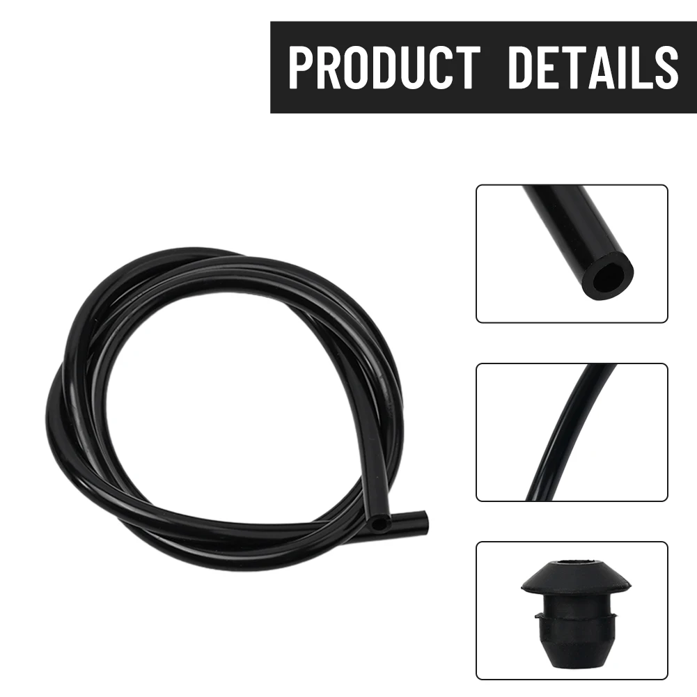 None Grommet Kit Fuel Line Tank None Black FC75 FS74 FS76 FS85 Grommet Line Hose Pipe Kit Part Rubber High Quality Brand New